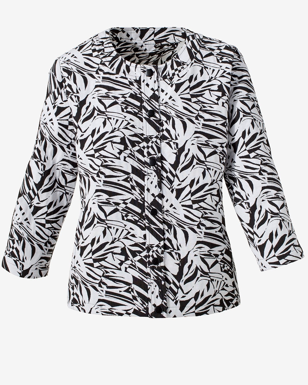 Tropical Graphic Texture Jacket