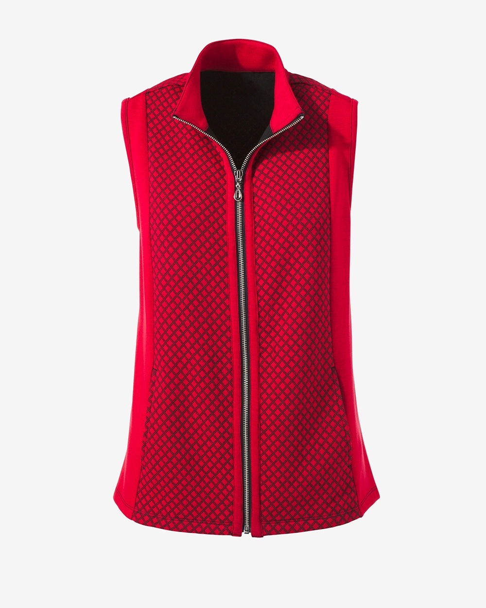 Weekends Quilted-Mix Vest