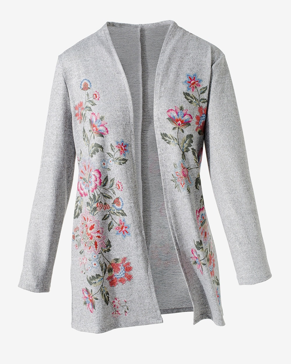CoziSoft Tranquil Floral Cardigan