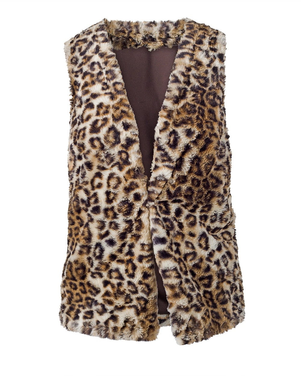 Town-And-Country Faux-Fur Vest
