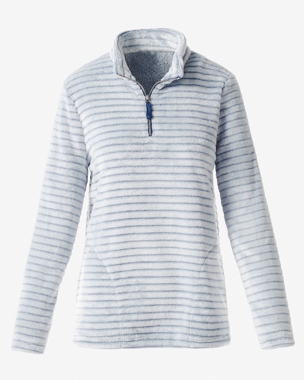 Weekends CoziSoft Ribbed Plush Pullover