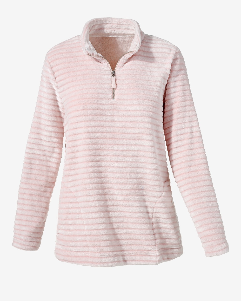 Weekends CoziSoft Ribbed Plush Pullover