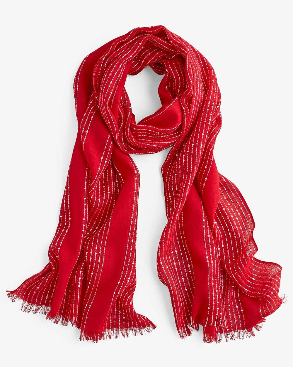Sequin Shine Oblong Scarf