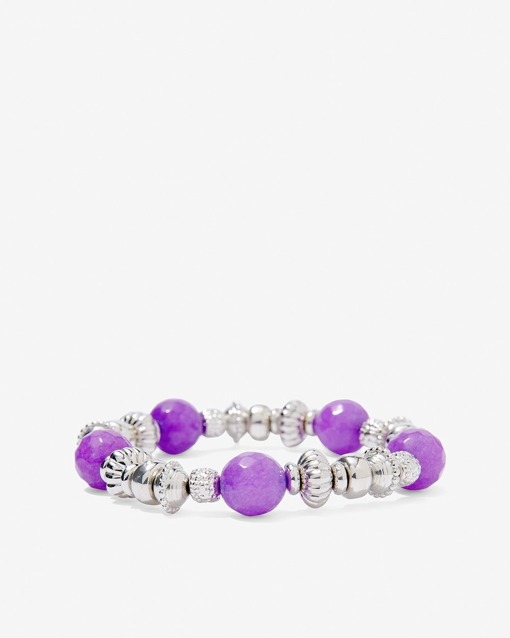 Purple Mix-N-Match Stretch Bracelet
