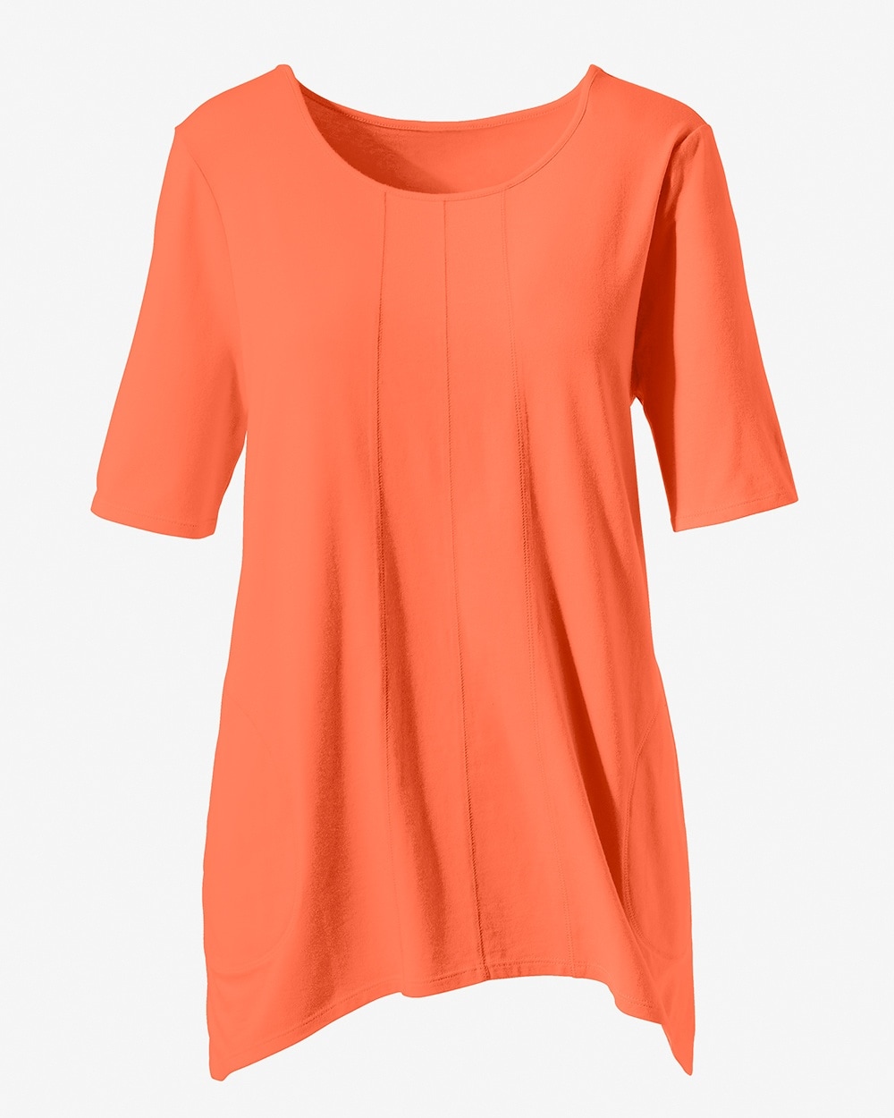 Weekends Seamed Pocket Pullover Tunic