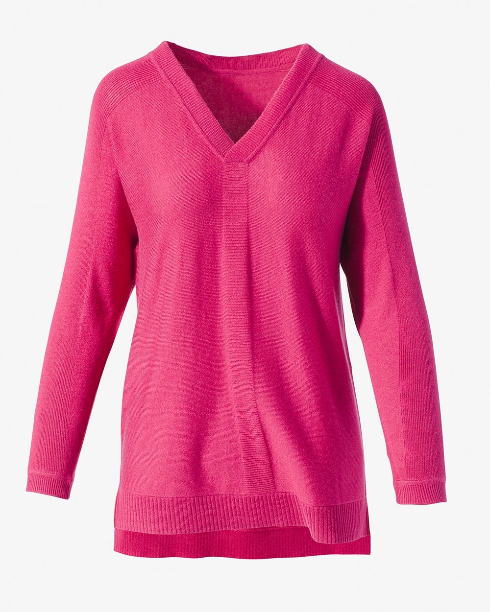 Touch of Cashmere Easy V-Neck Pullover