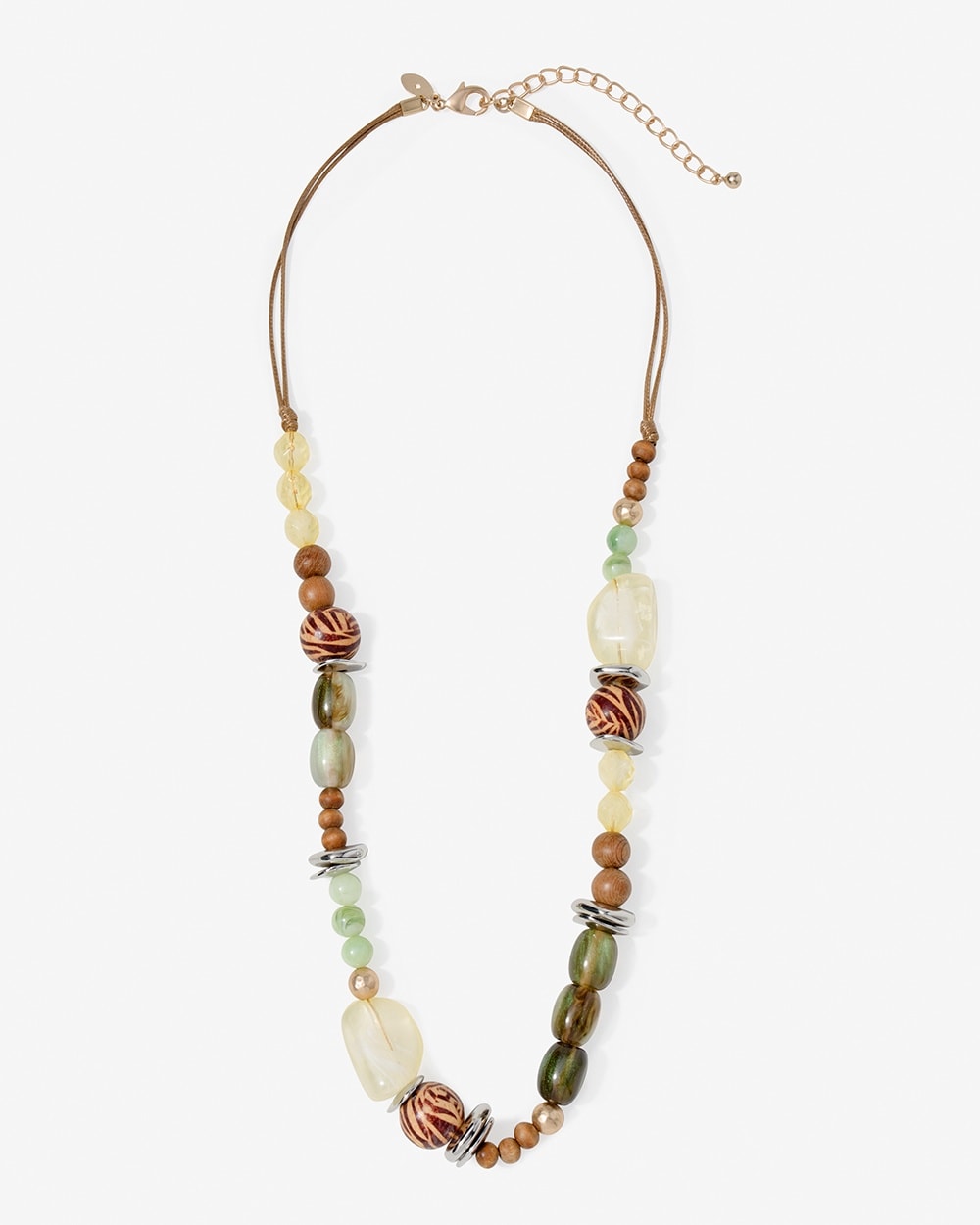 Fatigue Beads Single-Strand Necklace