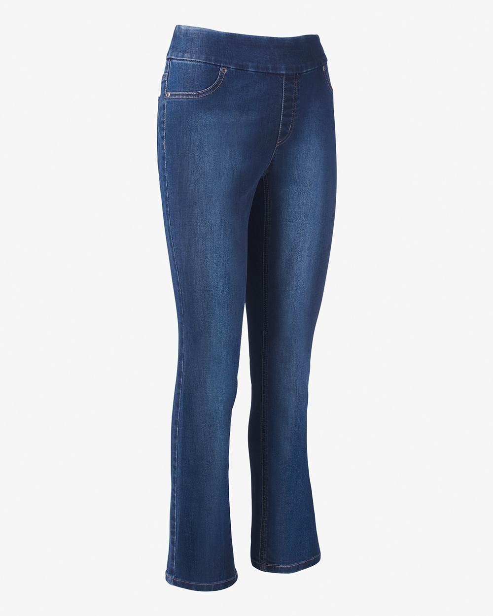 Perfect Stretch Boot-Leg Jeggings