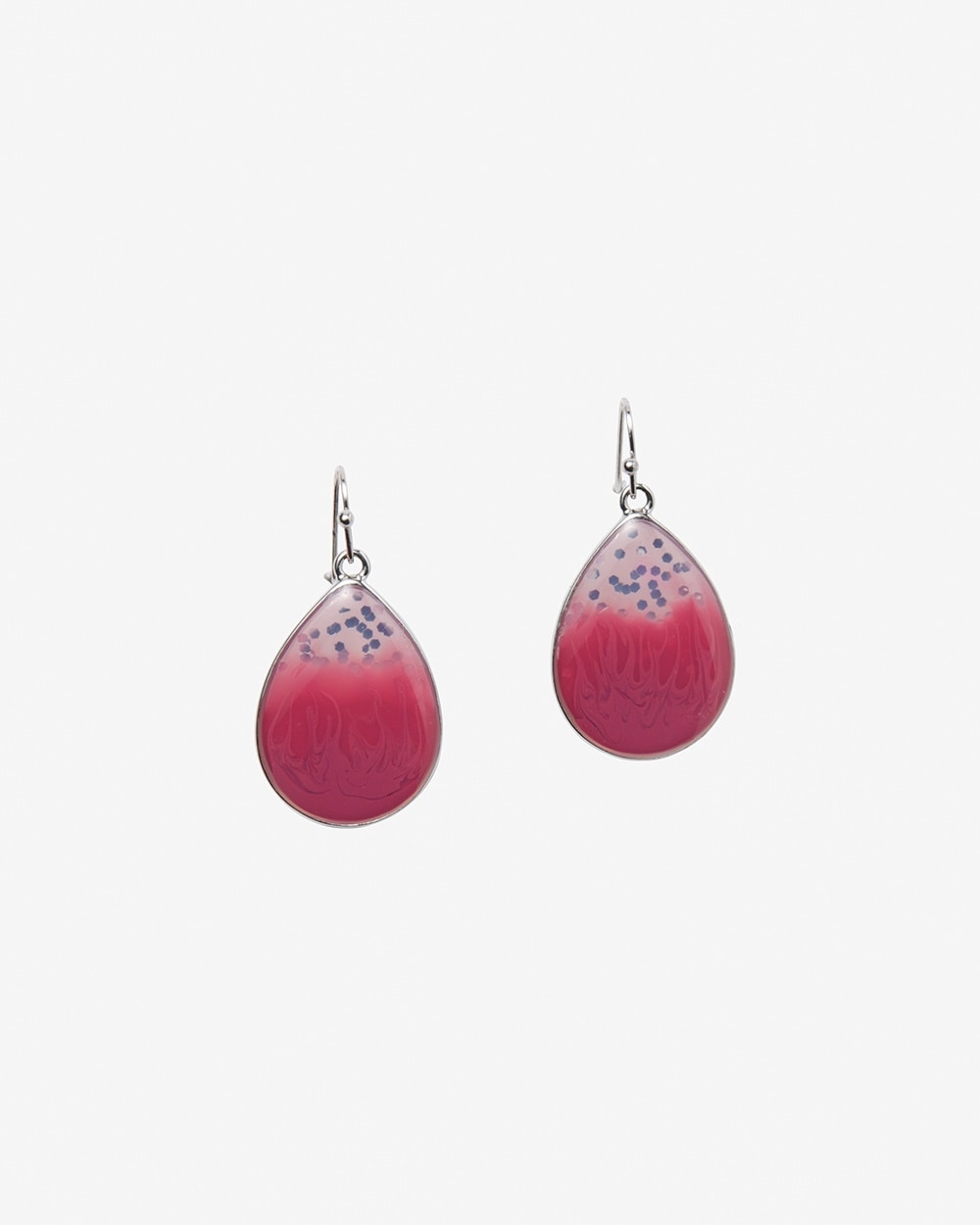 Pink & Berry Ombr\u00E9 Drop Earrings