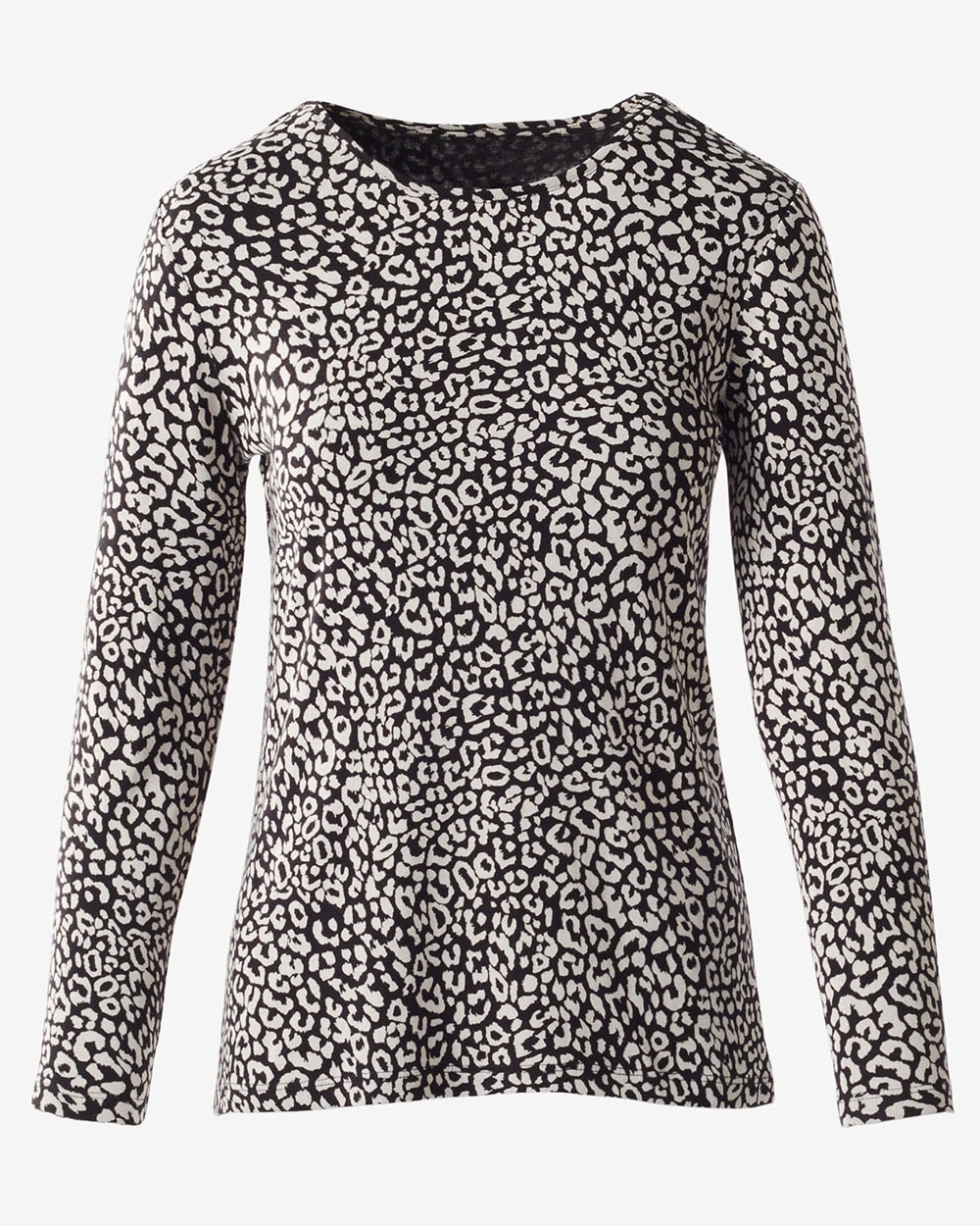 Graphic Leopard Long-Sleeve Tee