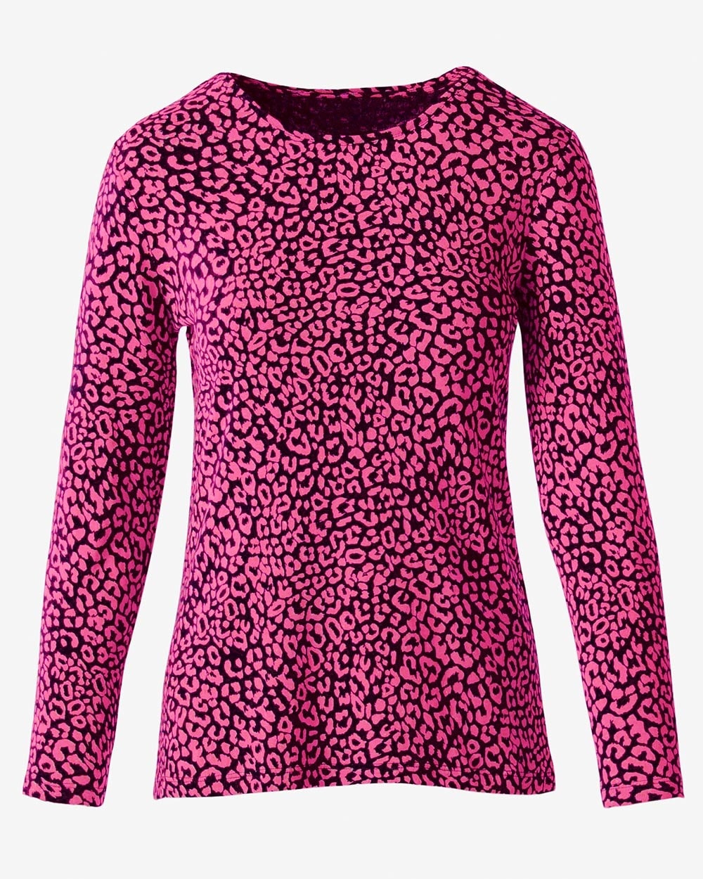 Graphic Leopard Long-Sleeve Tee