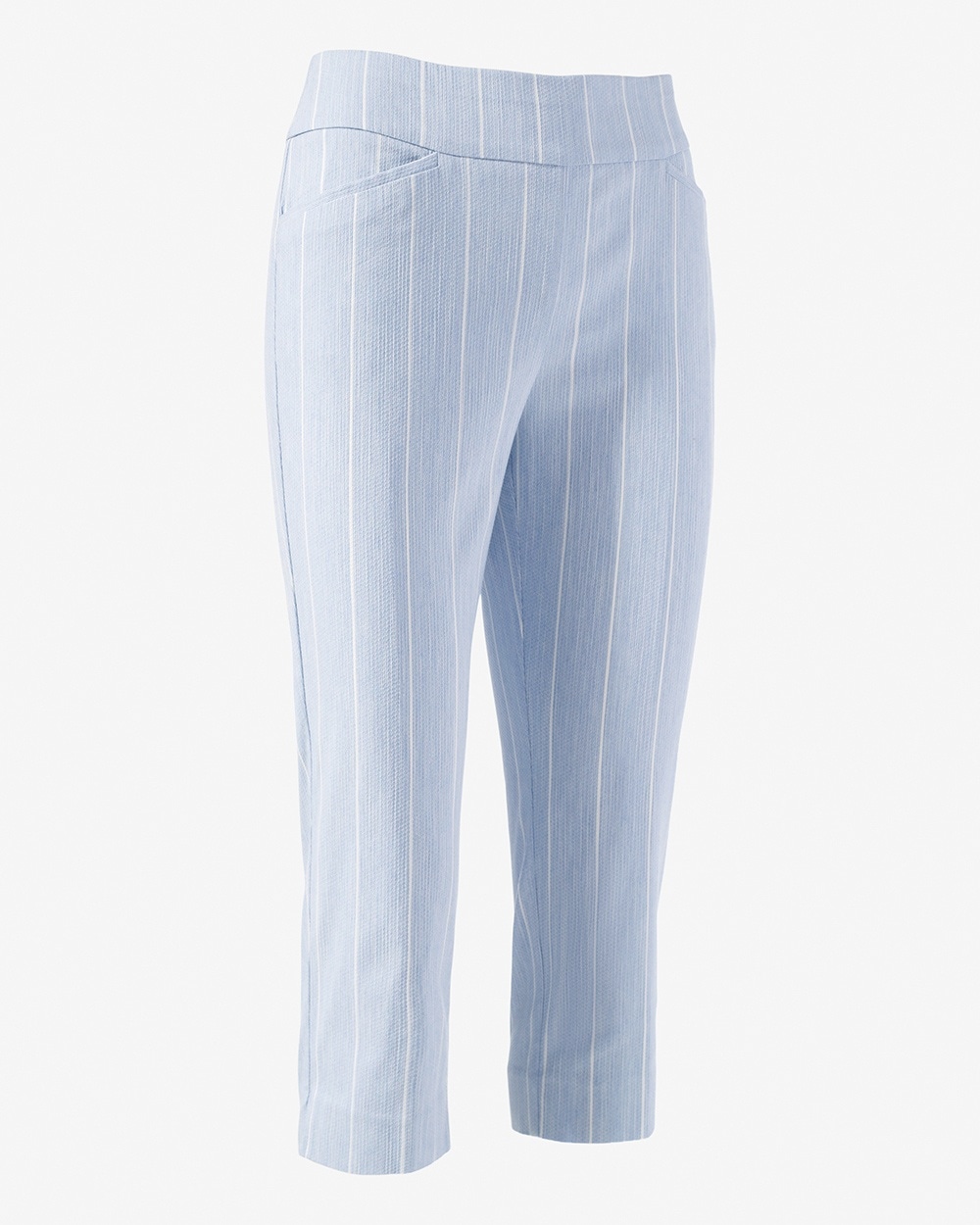 Spring Stripe Josie Slim Capri Pants