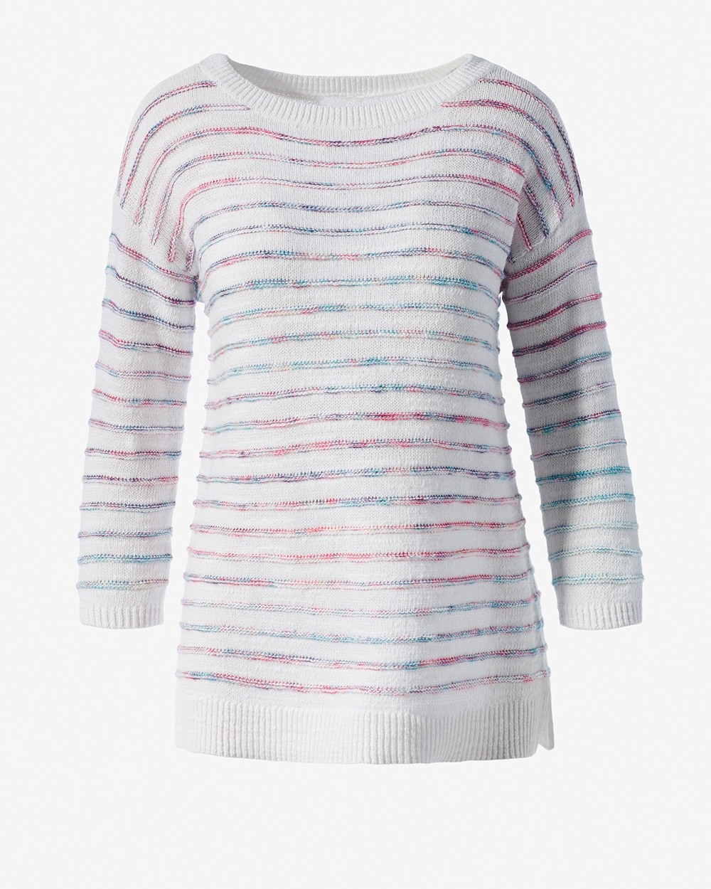 Rainbow Space Dye Sweater
