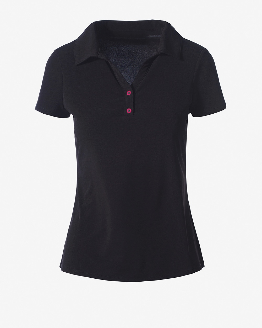 Weekends Button-Trim Polo Shirt
