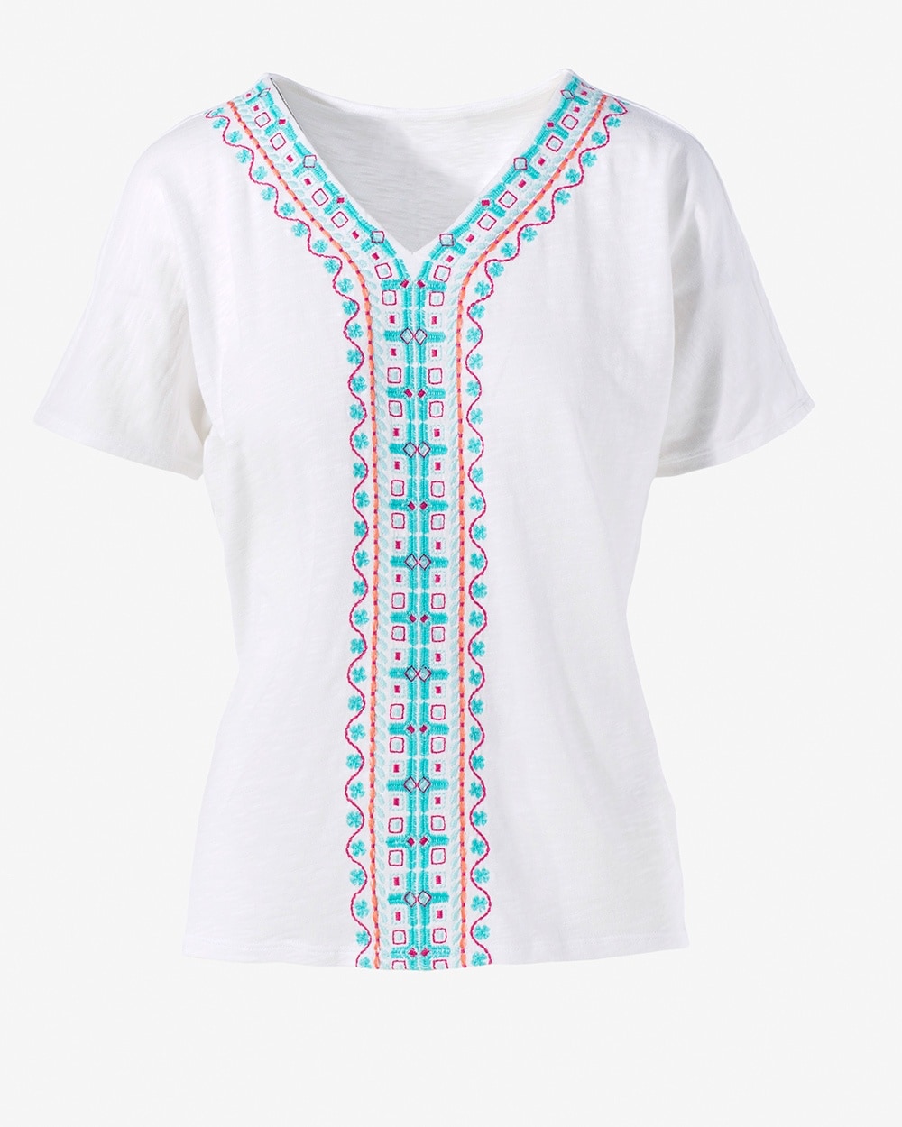 Embroidered Dolman Tee