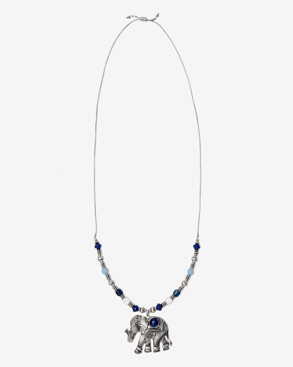Elephant Adjustable Pendant Necklace