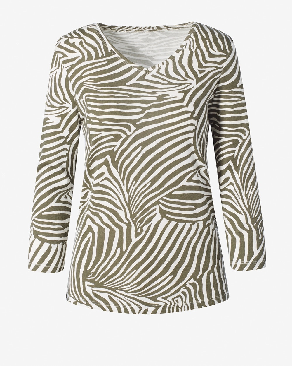 Contemporary Zebra Paige Knit Top