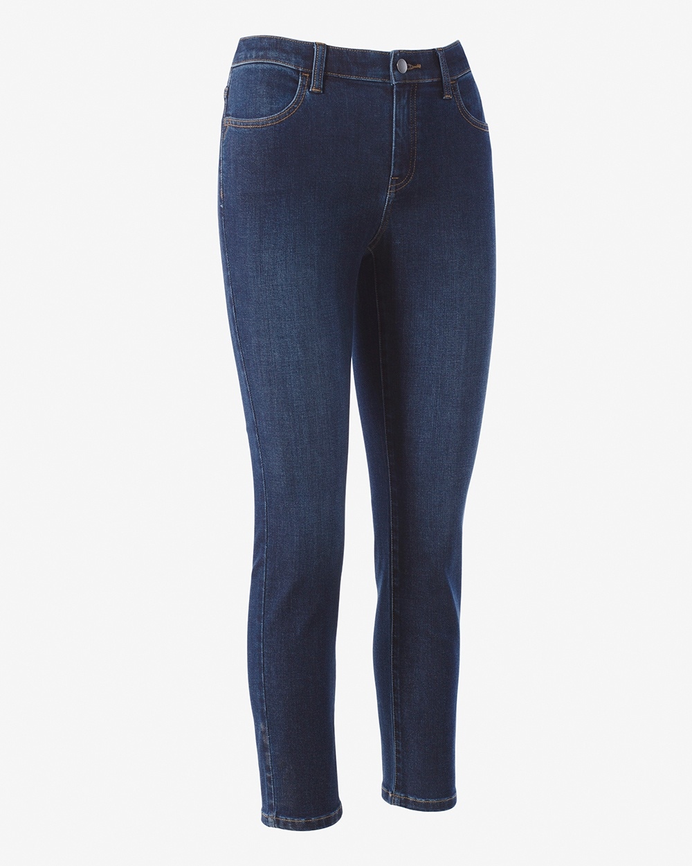 Soft Touch Stretch Girlfriend Ankle Jeans