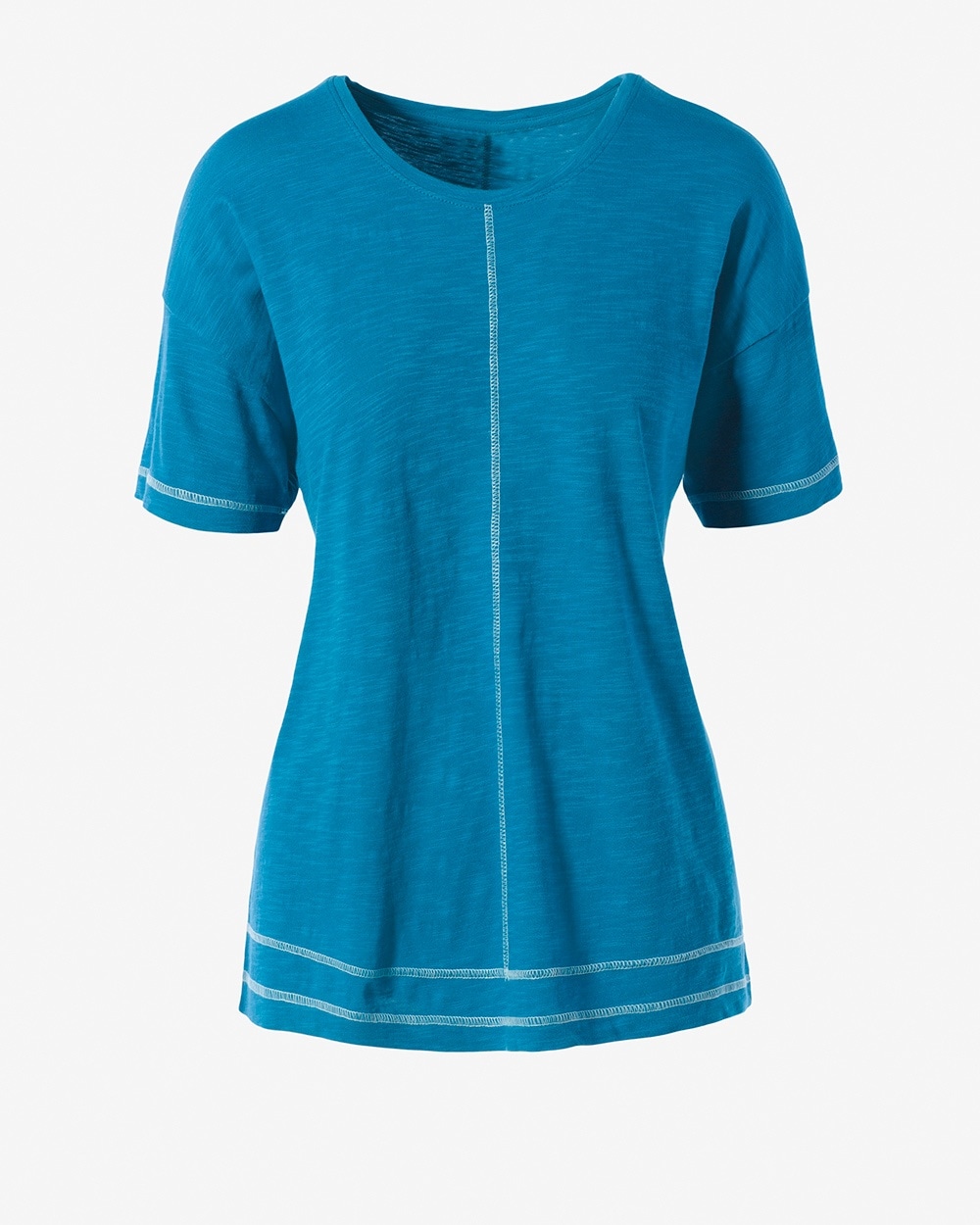 Weekends Soft Washed Scoop-Neck Tee