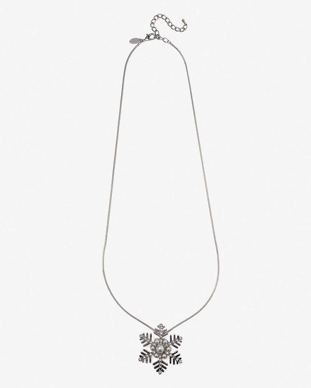 Convertible Snowflake Pindent Necklace