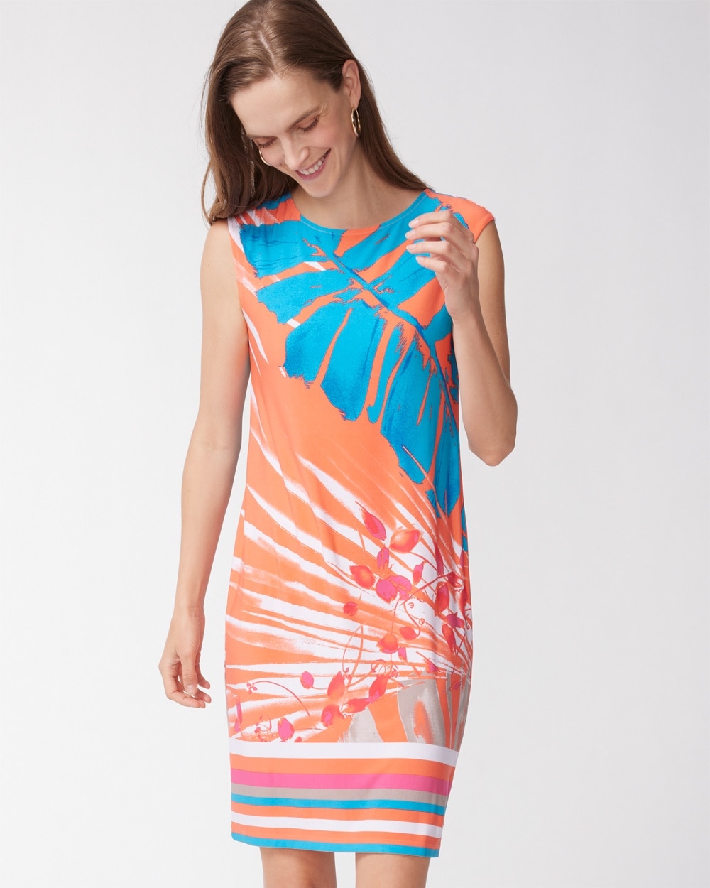 Corossol Tropics Iona Knee-Length Dress
