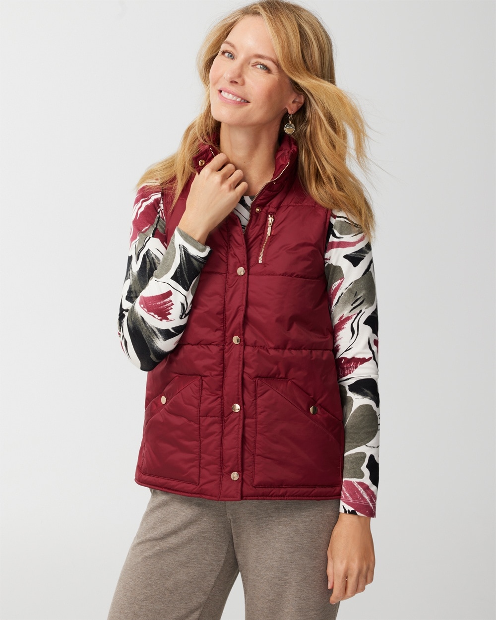 Weekends Quilted Vest