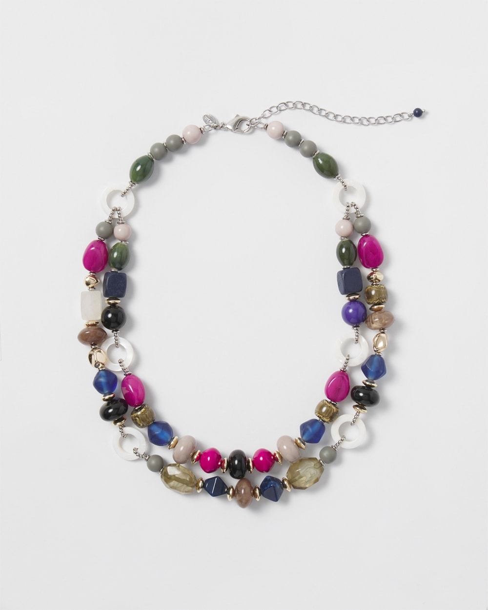 Beaded Multistrand Necklace