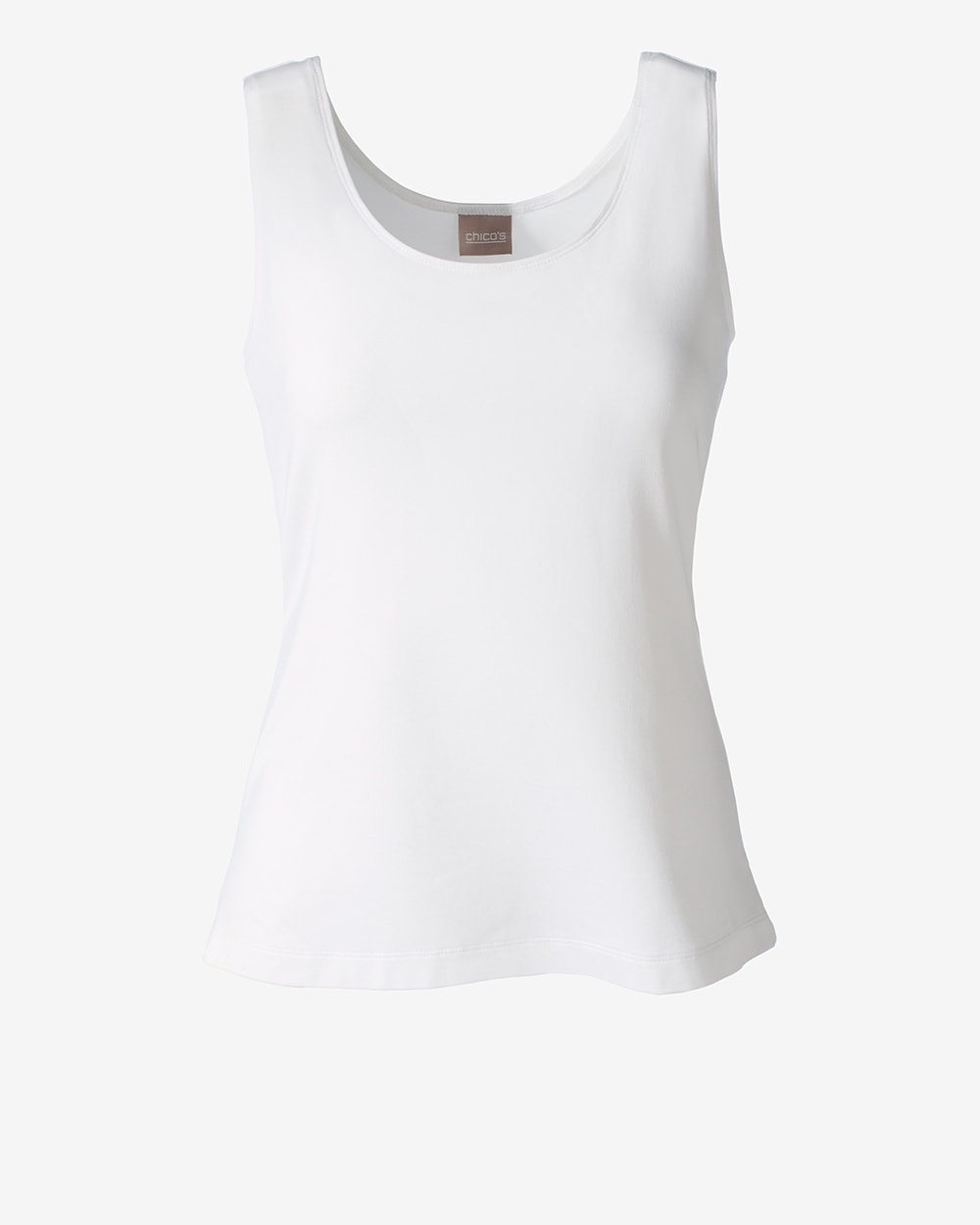 Microfeel Timeless Scoop-Neck Tank Antique White